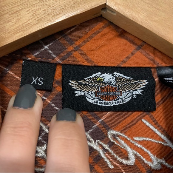 Harley-Davidson | Button Up Tee Shirt - Picture 13 of 13